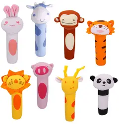 Itty-bitty биби-палка для детских игрушек BB bang niu лев панда тигр кролик обезьяна олень свиная кожа. 013