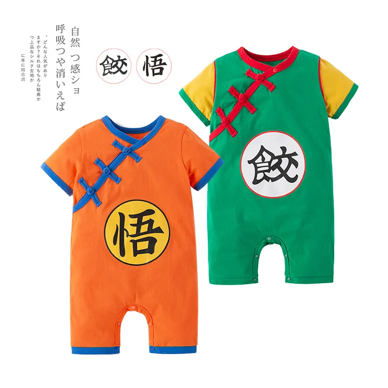 Disfraz de Dragon DBZ Z para bebé recién nacido, ropa de manga corta, mono  de Anime, pelele infantil|Peleles| - AliExpress
