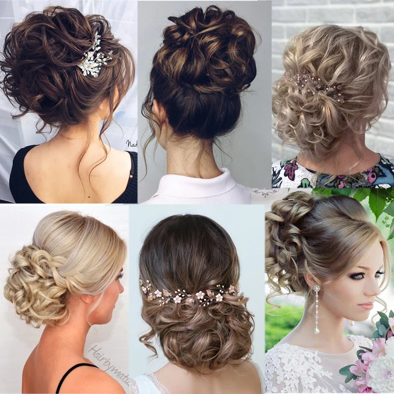 Aoosoo Synthetisch Haar Grote Bun Chignon Twee Plastic Kam Clips In Chignon Haarstukje Vrouwen Updo Chignon Haarverlenging