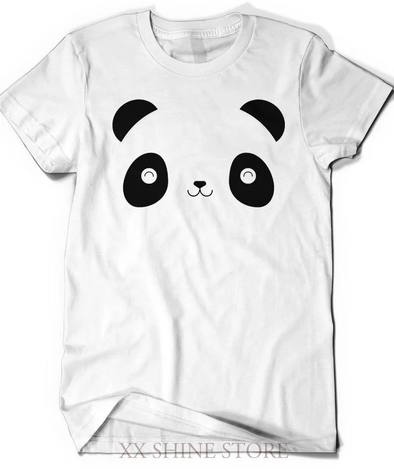 Футболка с изображением панды и медведя забавная футболка животных для
