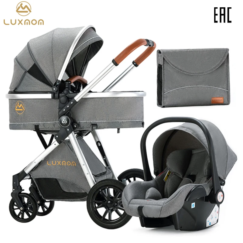 LUXMOM Детская коляска Четырехколесная тележка Высокий ландшафт Высококлассные