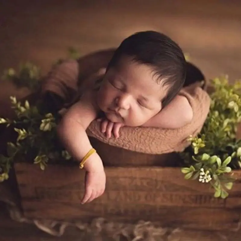 Эластичное одеяло для фотосессии новорожденных; хлопковый ковер для девочек и мальчиков; реквизит для фотосессии