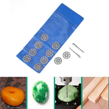 

1/12pcs/set Mini Rotary Tool Circular Saw Blades Diamond Jade Cutting Wheel Discs for Rotary Tool Diamond Discs Blades Power