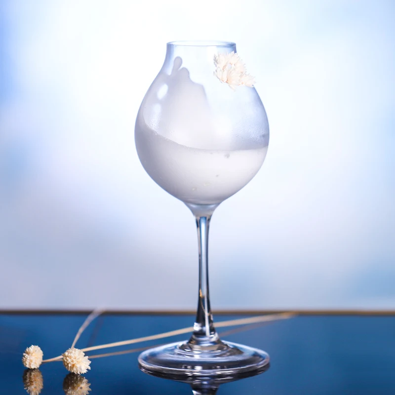 Japanese Highball Cocktail Glasses, Creative Wine Glass, Bar Goblet, Spheroidal Cups, New, 235ml