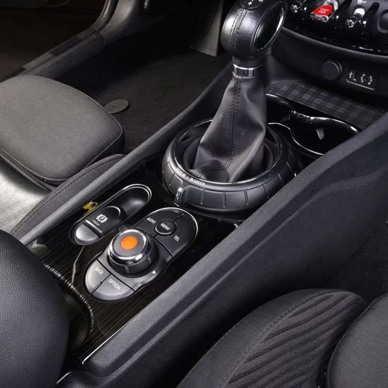 Панель переключения передач автомобиля отделка из нержавеющей стали наклейка для BMW MINI COOPER F60 земляк изменение стиля автомобиля аксессуары
