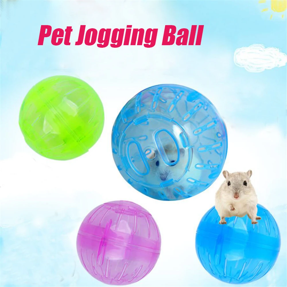 HiMISS Plastic Pet Rodent Mice Jogging Ball Toy Hamster Gerbil Rat