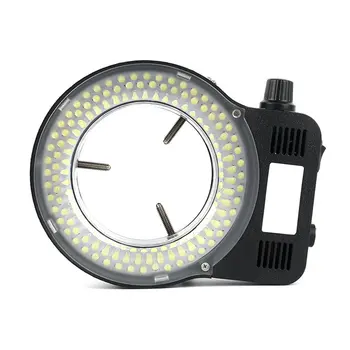 

Split Type 144 LED Lamp Bead Illumination 64mm Microscope Adjustable Light Source Adjustable Ring Light