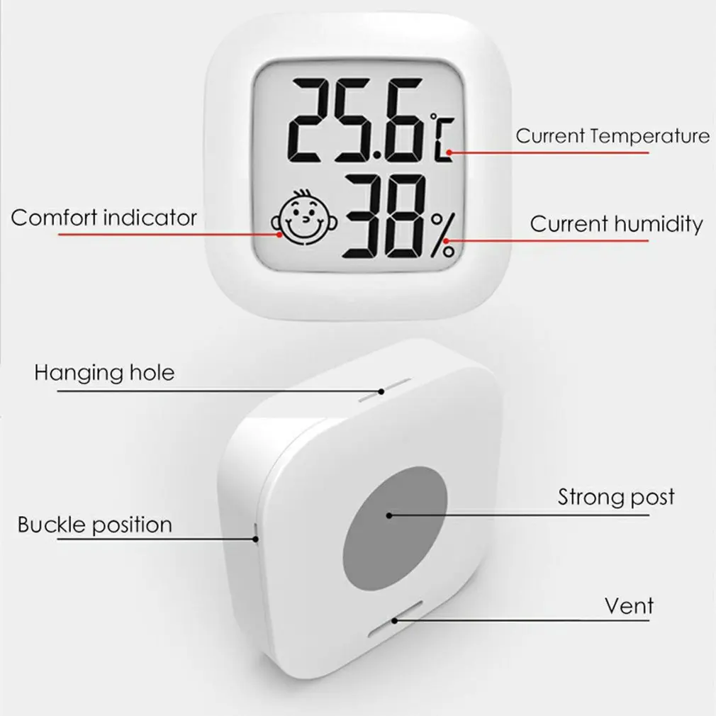 Hot Sale Mini Indoor Thermometer Digital LCD Temperature Sensor