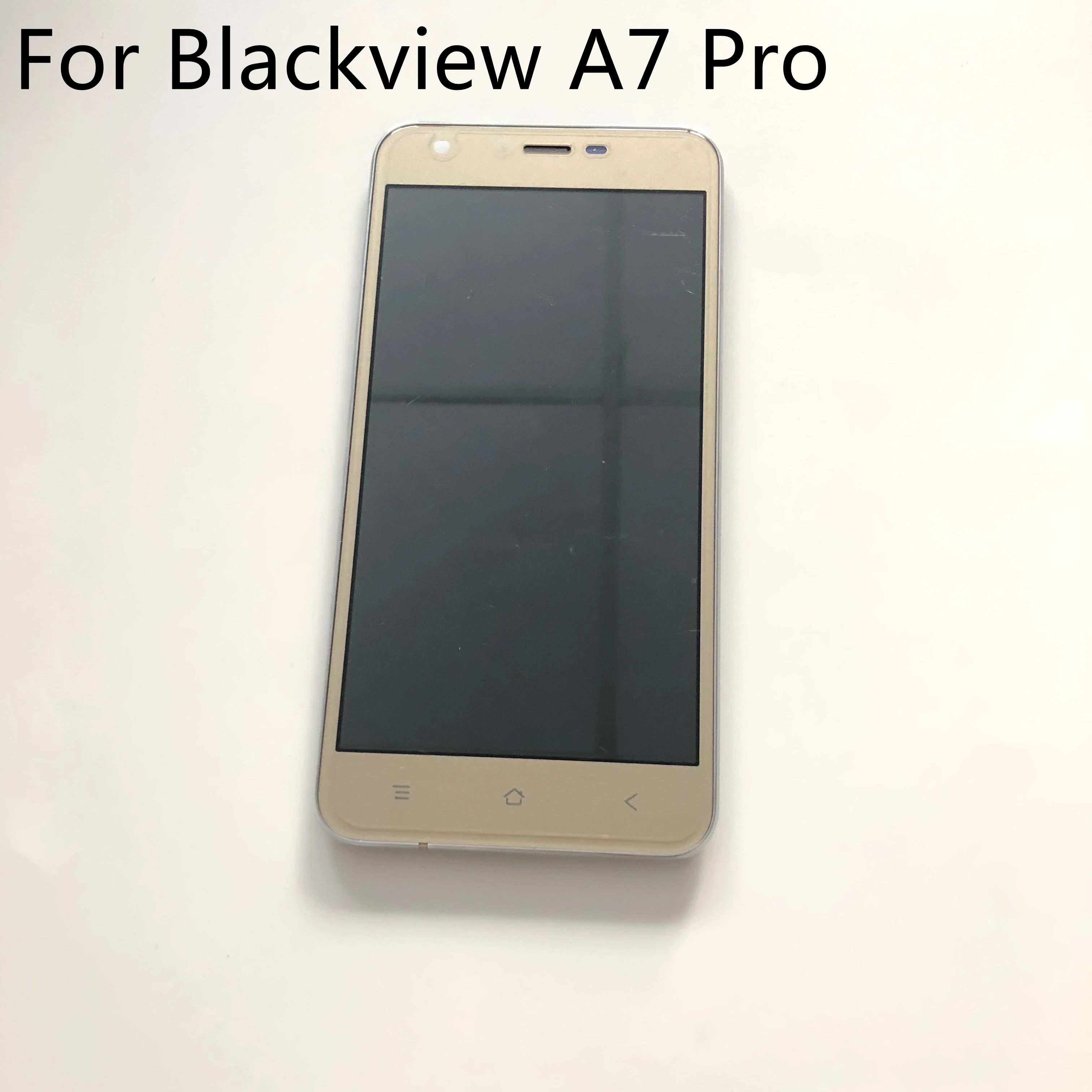 ЖК-дисплей Blackview A7 Pro б/у экран + сенсорный рамка для смартфона MTK6737 Quad Core 5 0 дюйма