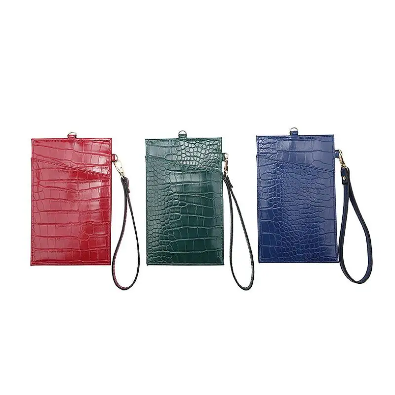 Новинка 2020 модный держатель для карт телефона под заказ кошелек из натуральной