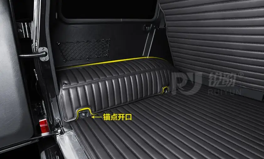 Роскошный Коврик для багажника автомобиля, 5 шт., для Mercedes Benz G350 disel, ковровое покрытие, внутренние коврики, кожаный коврик, автомобильный стиль