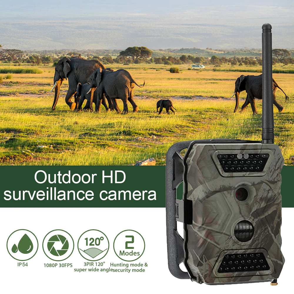 Câmera de Visão Câmera de Vigilância Caça Câmera Lcd Trail Mms Gprs Smtp Ftp Gsm Jogo Noturna 12mp 1080p 2.0 8 Caça câmera 12mp 1080p 2.0