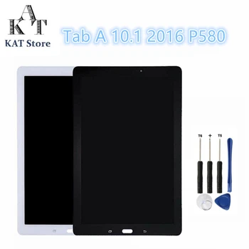 

KAT 10.1" LCD Display Touch Screen For Samsung Galaxy Tab A 10.1 P585 P580 SM-P580 LCD Assembly Best After-sales service