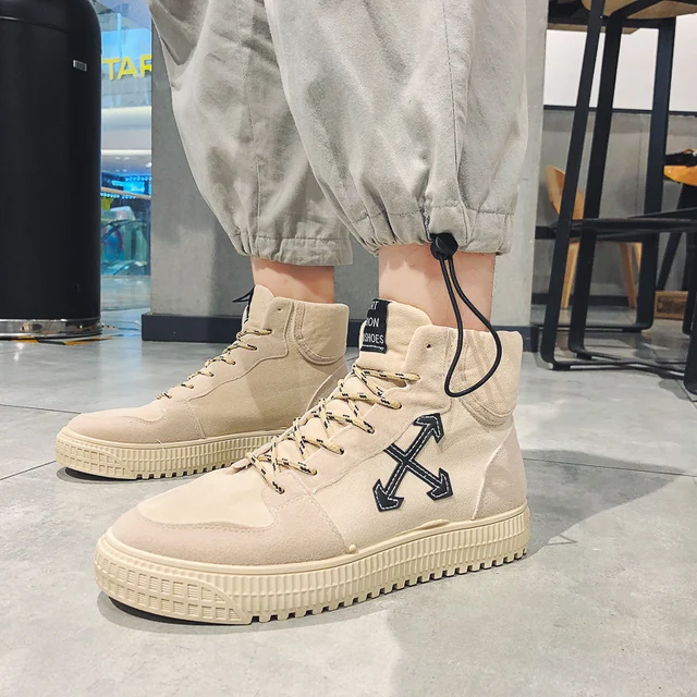 US $19.03 OLOMM Autumn Winter High help Hot Sale Men's Casual Shoes Non-slip Comfortable OutdoorMen Fashion S