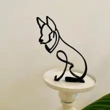 

Delicate Convenient Exquisite Fine Texture Statue Decor 4 Types Handicraft Statue Lightweight for Home