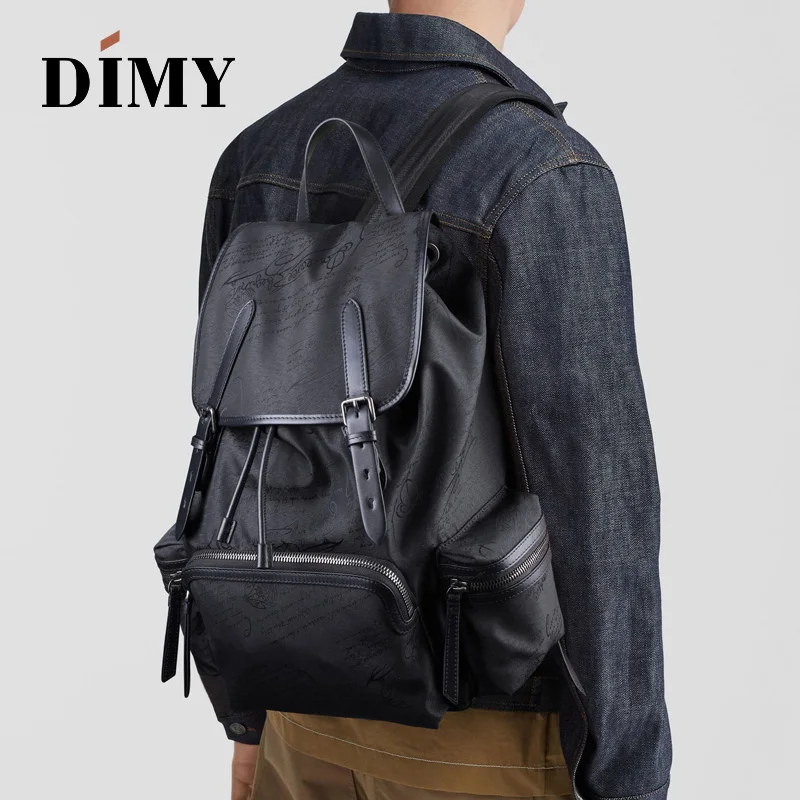 Dimy рюкзак для мужчин и женщин, модный тренд, сумка для путешествий, повседневный холщовый рюкзак
