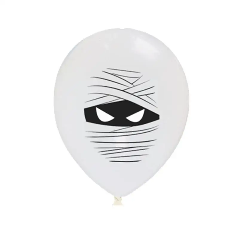 30 Pcs 12 Inch Balloons Eco-friendly Venue Layout Props Party Balloons for Ghost Festival Banquet Halloween