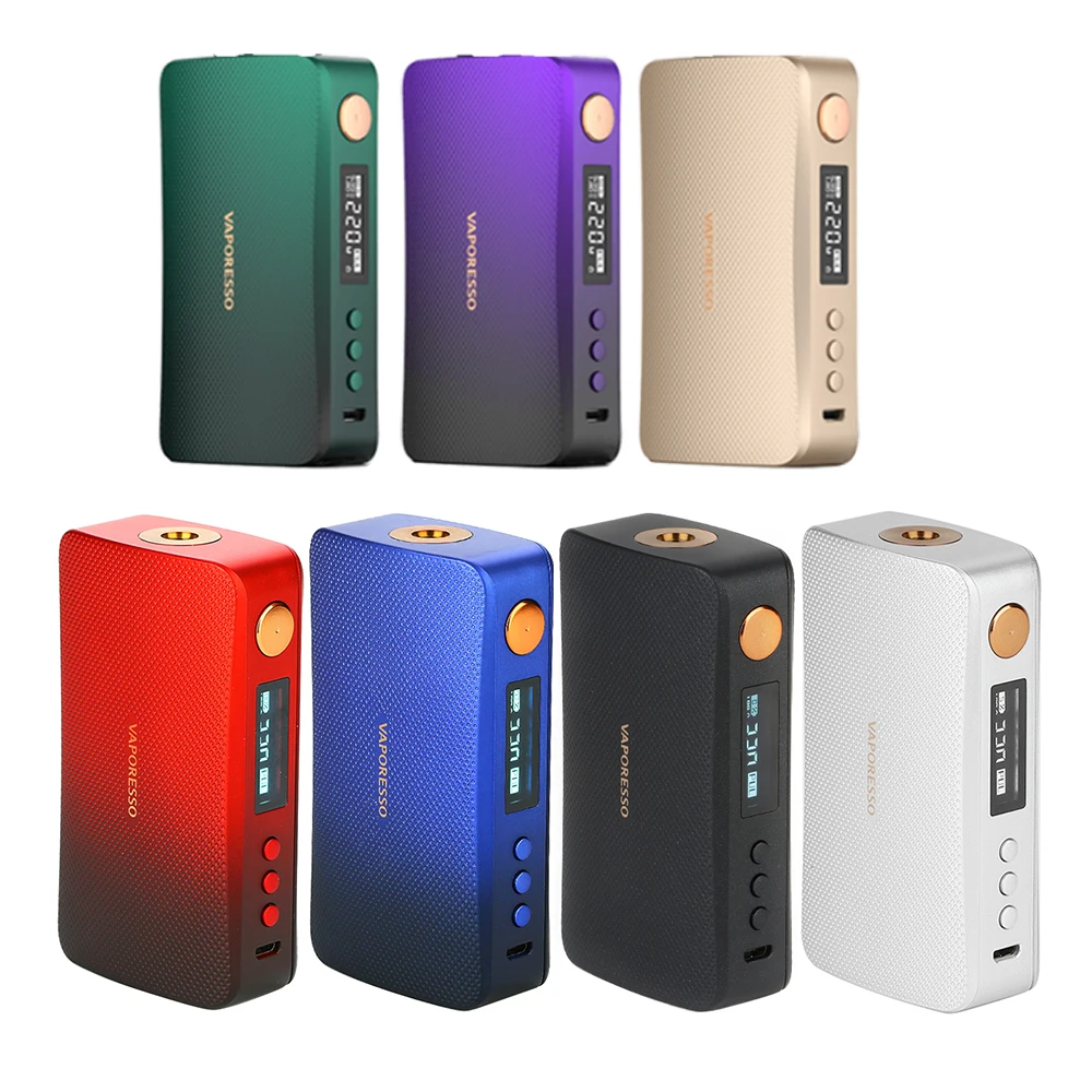 Online Original Vaporesso GEN Kit 220W GEN Box Mod   8ml SKRR S Tank Fit QF Spule VS Armour pro Kit Elektronische Zigarette Verdampfer
