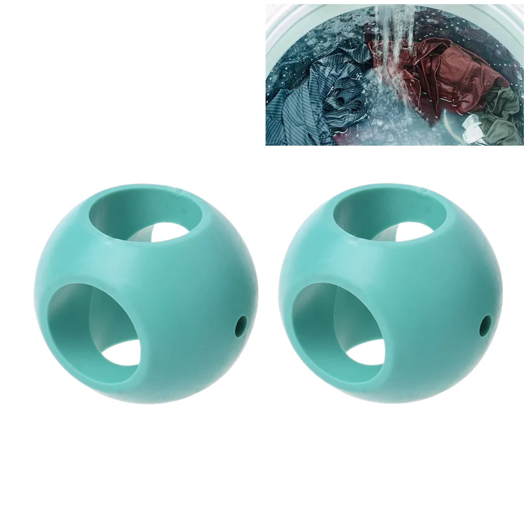 2 шт. антибактериальные магнитные шарики для стирки очищенную воду мяч аксессуары для стиральных машин