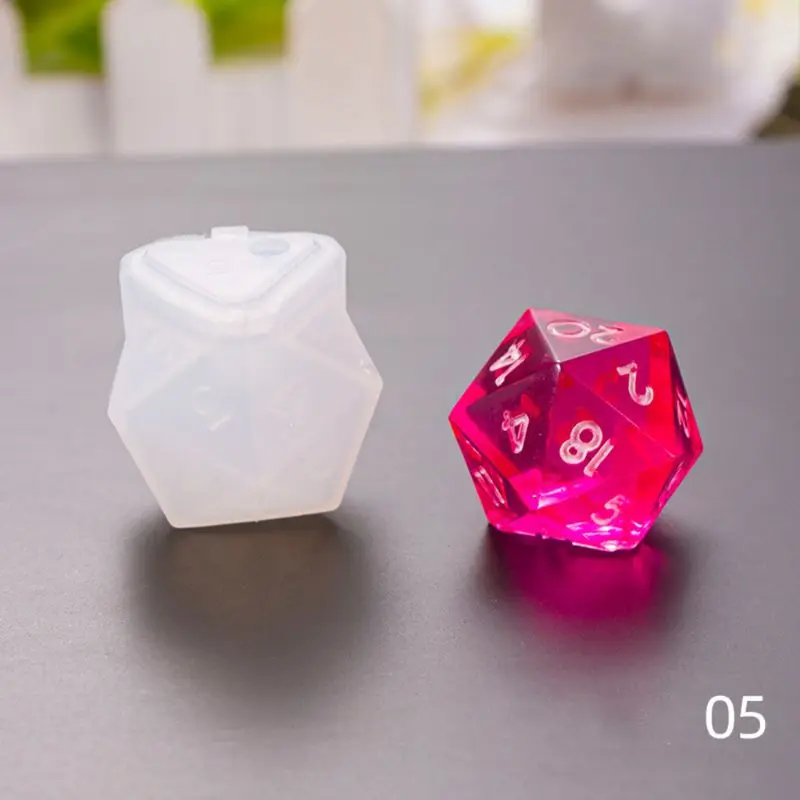 DIY Кристалл эпоксидной формы кости филе Форма мульти-спец Цифровой игры Высокое Зеркало кости плесень силиконовые формы изготовления(стиль А