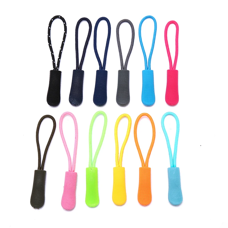 20pc Zipper Pull Puller End Fit Rope Tag Replacement Clip Broken Buckle Fixer Zip Cord Tab Travel Bag Suitcase Tent Backpack | Дом и сад