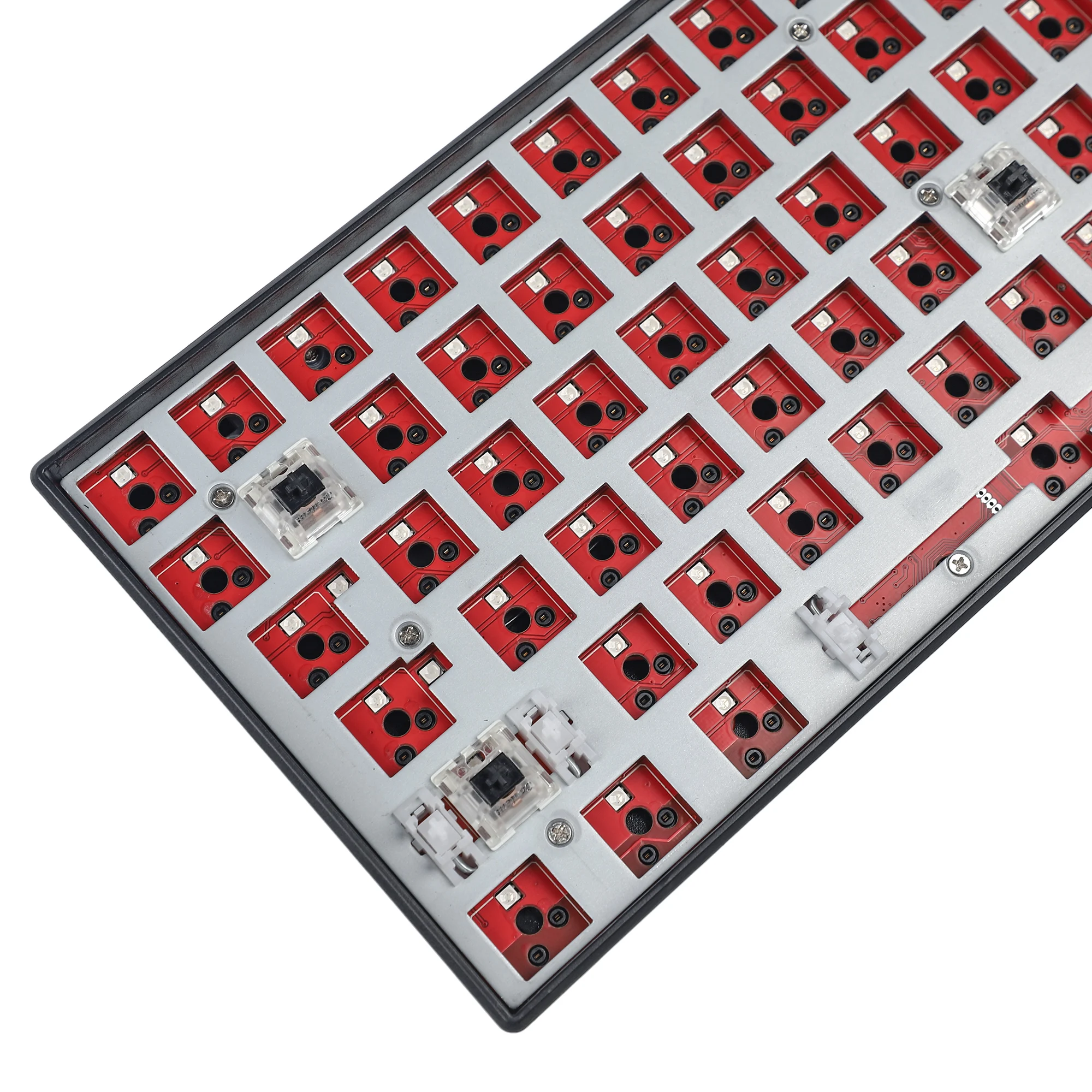 Rgb Destacável Usb com Fio Bluetooth 2.4g Três Modo Hotswap Kailh Soquete Kit Diy 84 75 - Imagem 2