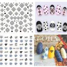 M+ 110-141 стиль Японский Корейский водяная маркировка клейкая бумага Цветок Наклейка s Цветок губы красный водяной знак наклейки для ногтей Япония Na