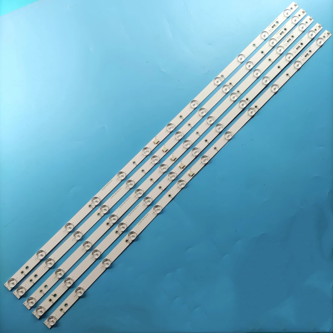 New 5 PCS 12LED LED backlight strip for 43PUS6551 43PUS6401 LB43014 V0_00 43PUS6501 43PUS6101 43PUS6201 TPT430U3 43PUH6101