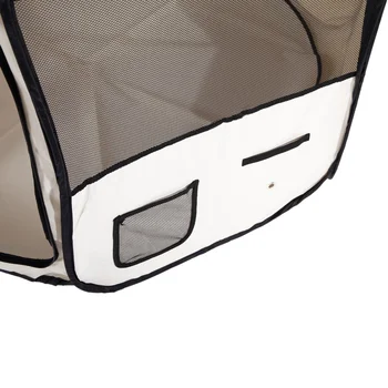 

Portable folding 600D Oxford cloth 8-sided pet fence tent zipper up and down customized DTT88