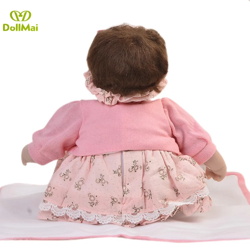 Bebes кукла трансфер до возрождаются куклы 43 см для ухода за ребенком для мам, мягкие силиконовые перерожденные куклы Boneca младенец получивший новую жизнь Кукла, игрушки для девочек Подарочная кукла npk