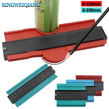 Outil de marquage du bois, jauge en plastique profil de Contour, duplicateur Standard 5 largeur carrelage carreaux stratifiés outils généraux