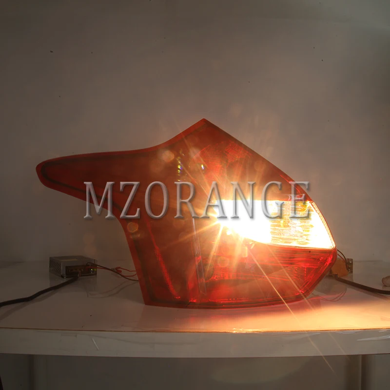 MZORANGE задний фонарь для фокуса Хэтчбек 2012 2013 Аксессуары для стайлинга автомобилей левый и правый с лампочкой