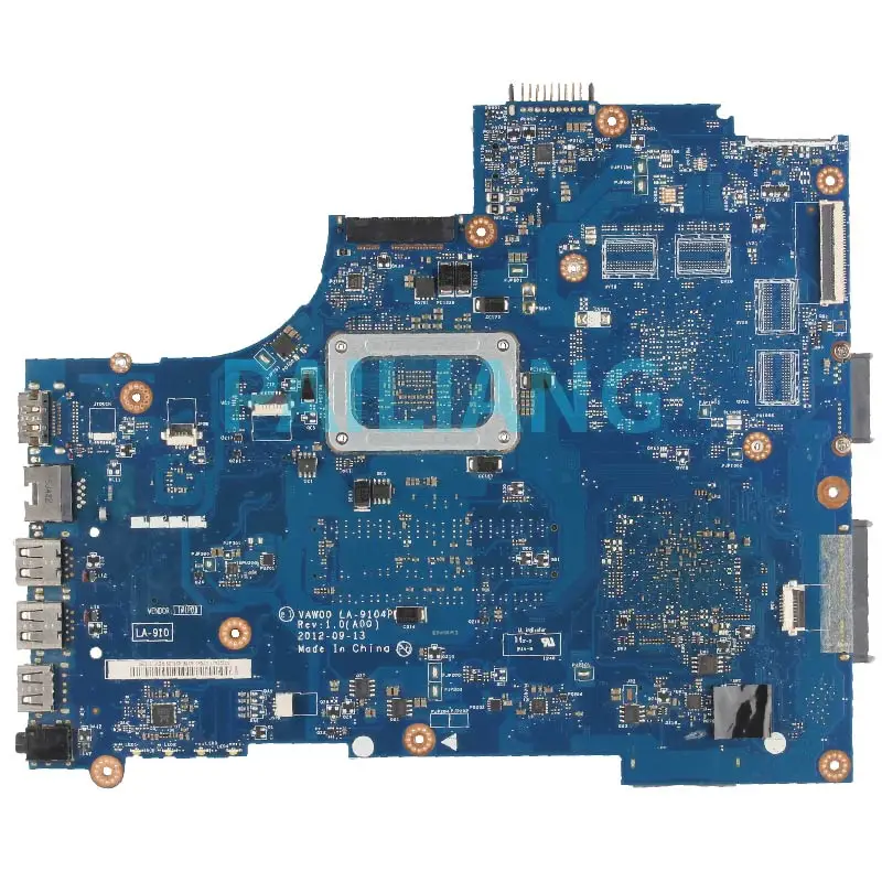 Pentium 997 For DELL Inspiron 3521 Laptop Motherboard CN-0YN8TC 0YN8TC LA-9104P SR0V5 DDR3 Notebook Mainboard Full Tested