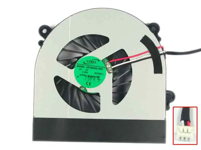 ADDA AB7905HX DE3 W370ET W150ER DC 5V 0.4A 3 жильный сервер ноутбук вентилятор|adda ab7905hx-de3|server fandc 5v fan |