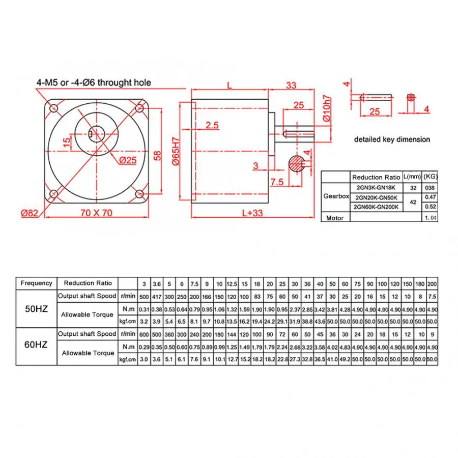 220V AC 15W мотор-редуктор CW/CCW большой момент силы низкая скорость металлический мотор-редуктор