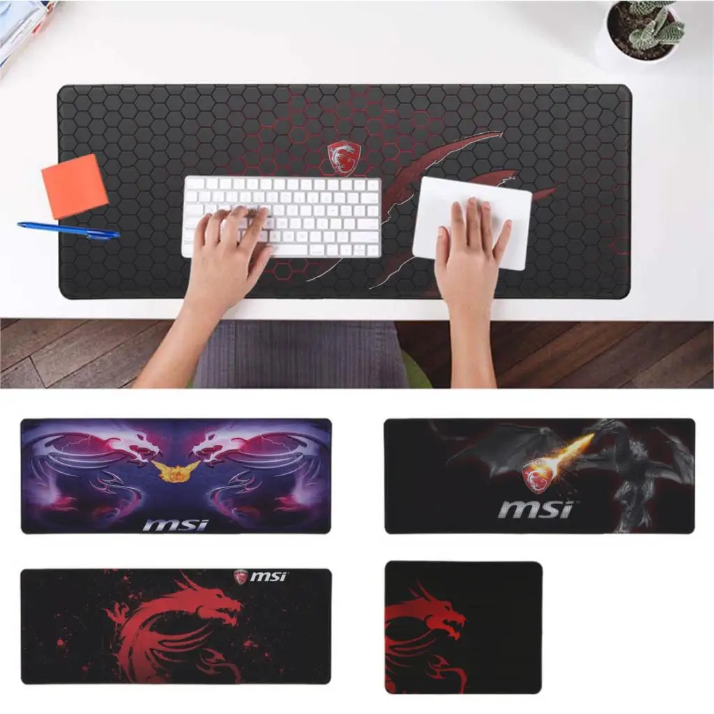 MaiYaCa винтажные крутые игровые коврики с логотипом Msi Dragon бесплатная доставка
