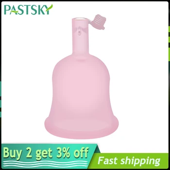 

2Pcs Medical Grade Silicone Discharge Menstrual Cup Feminine Hygiene Care Tool Prevent Side Leakage Lady Menstrual Period Cups