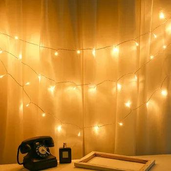 

Newest 50LEDs Decor Light String Small Bulbs House Christmas Festive Garden String Lights