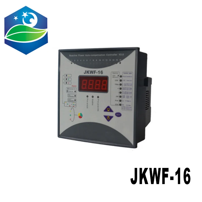 Reactive power automatic compensation controller RPCF3-16 JKWF-16 16steps 380V 50/60Hz reactive power compensation controller