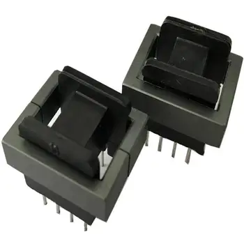 

EE19 8pin balun bead EE19 with 4+4pin inductor ferrite core transformer ferrite bead ,50sets/lot