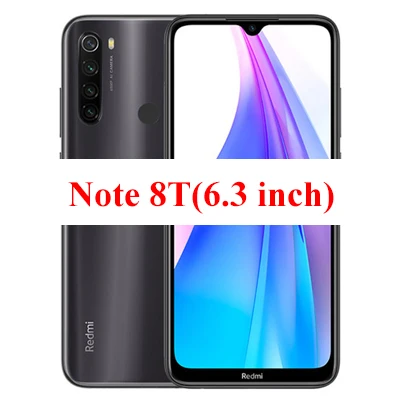 1-3 шт Note8t Защитное стекло для Xiaomi Redmi Note 8 T защита экрана Xiomi Redme 8 T бронированный лист не T8 защита от закала - Цвет: Redmi Note 8T