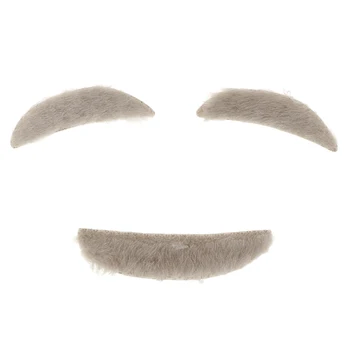 

Funny Stylish Old Man Eyebrows Mustaches Party Fancy Dress Costume Props