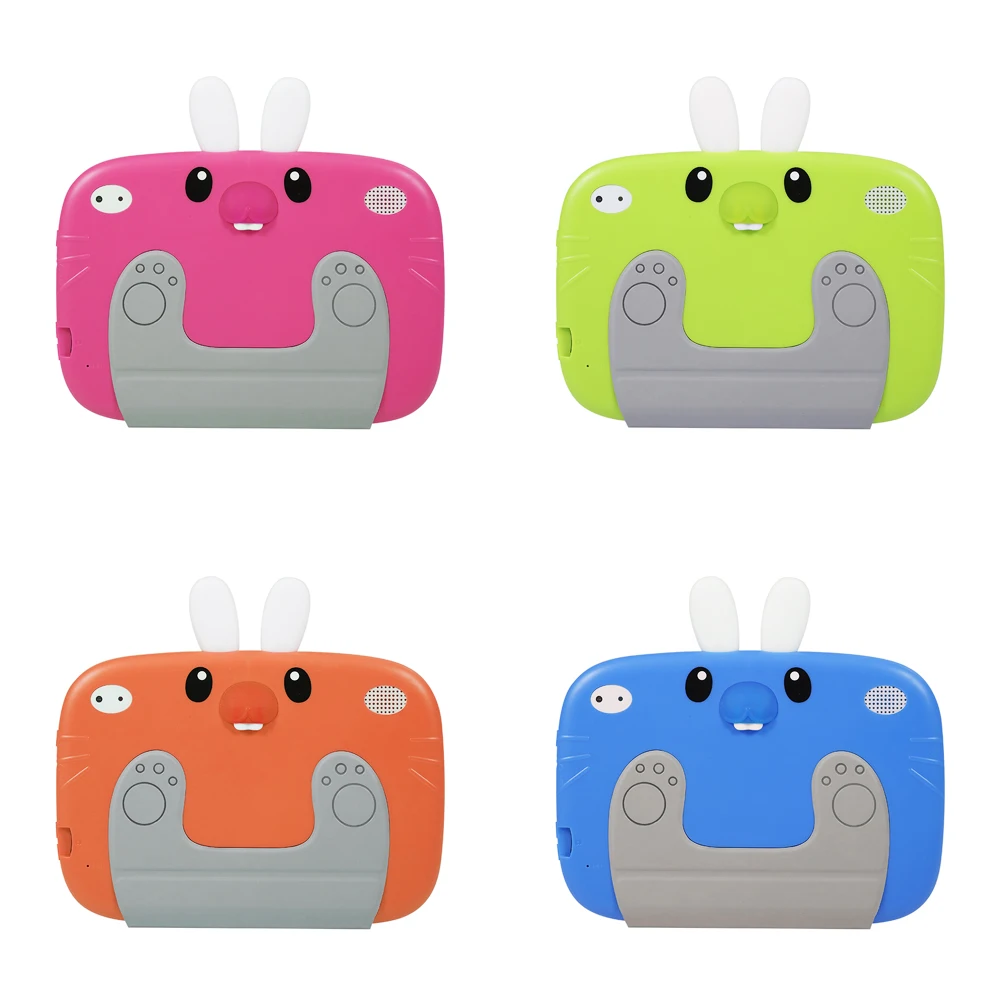 

778 Quad Core 7inch Tablets PC Educational Computer for Children Kids Android 6.0 Orange UK Plug Tablet PC