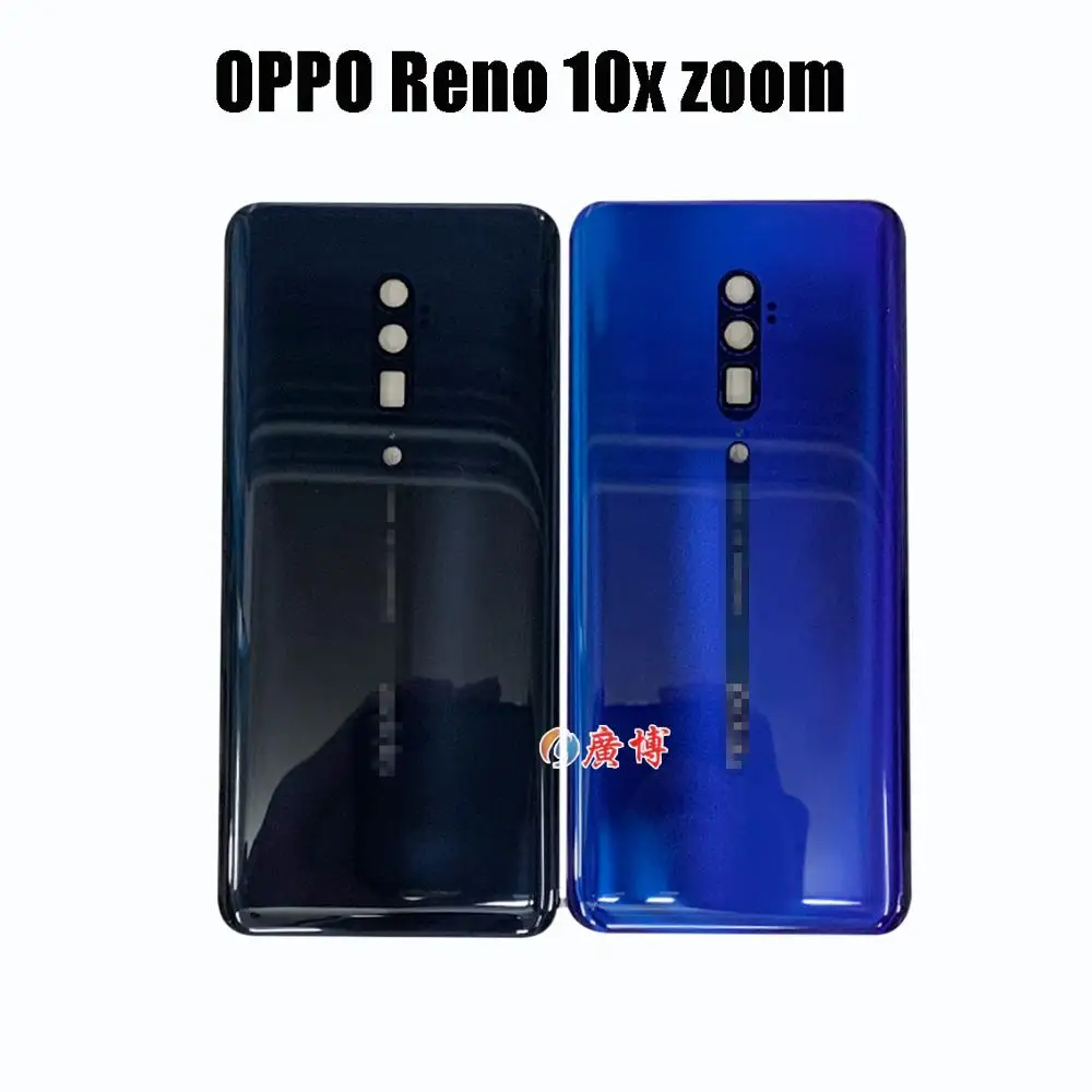 Для OPPO Reno 10x зум полная крышка батареи задняя панель Корпус чехол для OPPO Reno 10x зум версия с логотипом