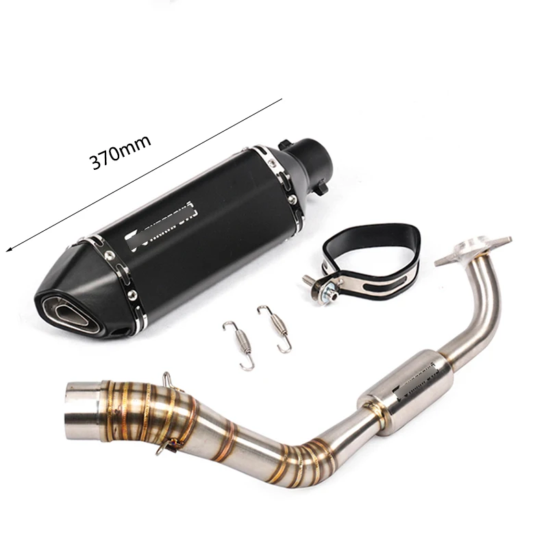 Полная выхлопная система для Yamaha NVX155 Aerox155 выхлопная труба Scootr Header Pipe slip on 51 мм Глушитель со съемным Db Killer