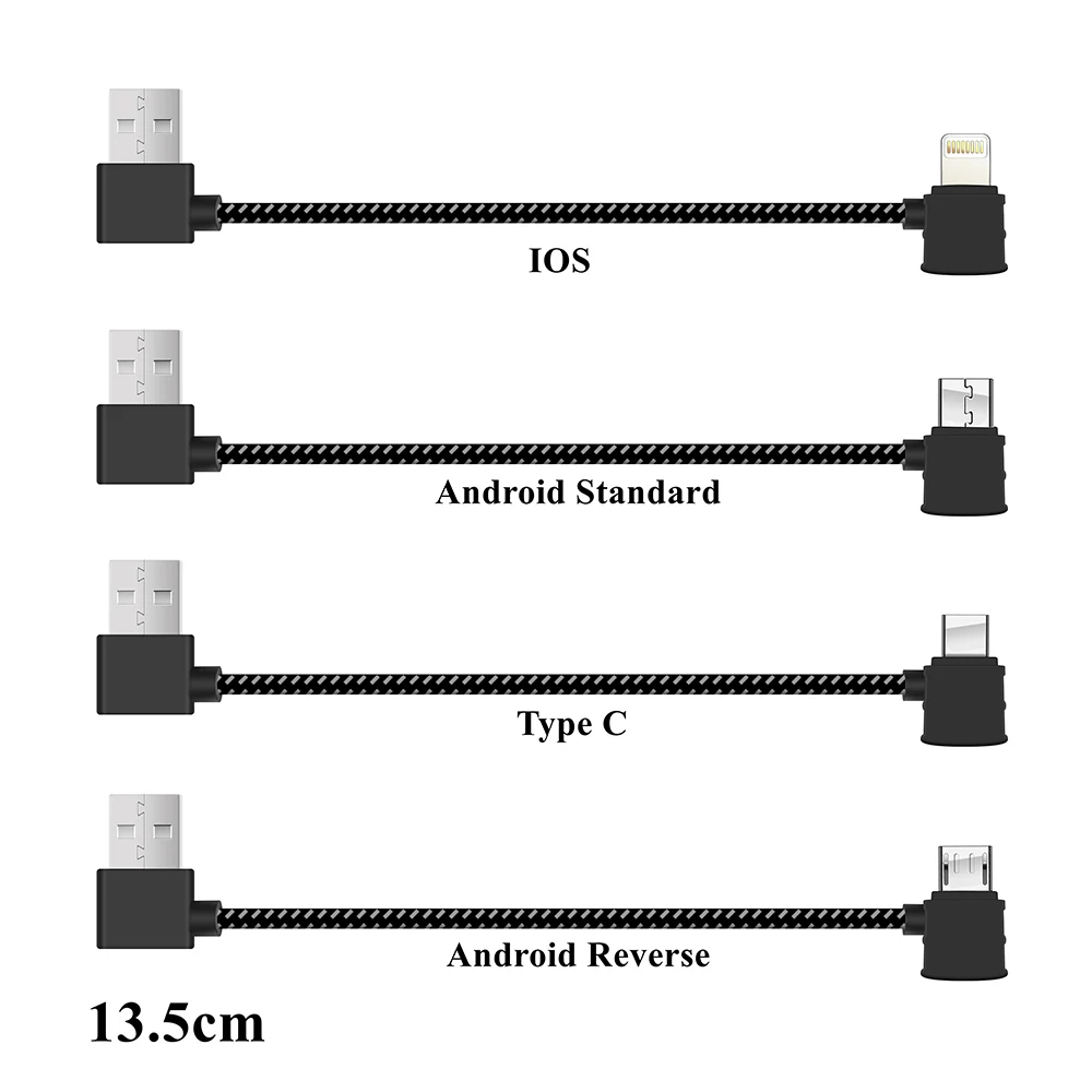Для FIMI X8 SE пульт дистанционного управления USB кабель для передачи данных для подключения мобильного телефона к передатчику освещения типа C Android смартфон