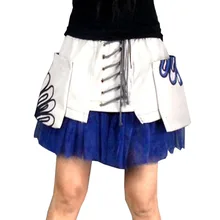 Весна лето и осень ретро ВИНТАЖНАЯ ДЖИНСОВАЯ мини-юбка/Kawaii Милая Короткая Джинсовая юбка дизайн/короткие юбки для женщин