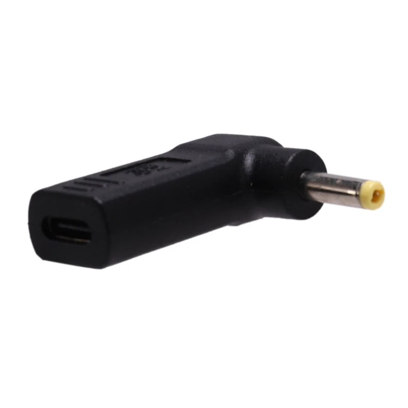 USB 3 1 Type C к DC 19V 4 0x1 7 мм адаптер PD эмулятор триггер 90 градусов угловой для