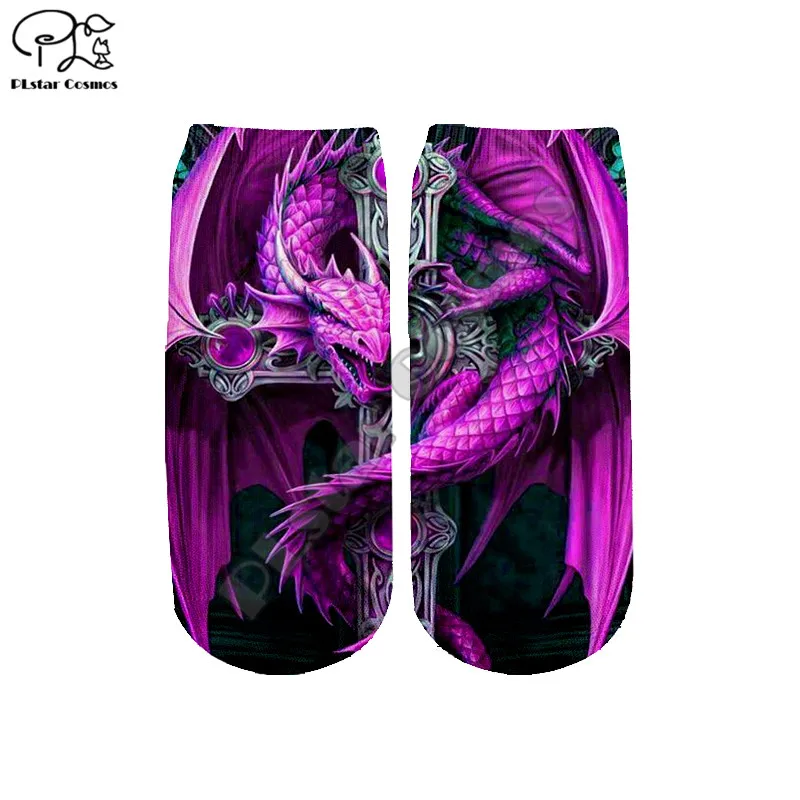 

PLstar Cosmos Amazing Animal 3D Printed Cotton Socks Colorful Brand Warm Beautiful Short Ankle Unisex Fashion Casual Sock F15
