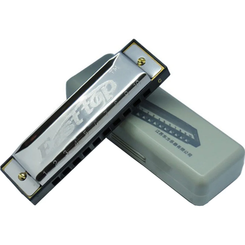 Easttop 10 отверстий гармоника Bluetooth C Key woodwind музыкальный инструмент диатоническая